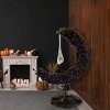 6' Prelit Black Moon Artificial Halloween Tree - National Tree Company - 2 of 4