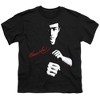 Boys' Short Sleeve Bruce Lee the Dragon Awaits T-Shirt - 2 of 4