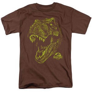 Jurassic Park Rex Mount Adult T-Shirt - 1 of 4