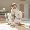 Qaba Baby Rocking Horse, Sheep Rocking Horse for Toddlers, Plush Stuffed Ride-on Animal Rocker with Lullaby Song - 3 of 4