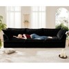 VASIP Modern 3-Seater Slipcovered Sofa Couch with Suppleness Armrests,Deep Seat,Soft Chenille Fabric for Living Room,Apartment,Cream - 2 of 4