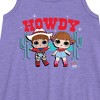 Girls' - LOL Surprise! - Howdy Cowgirls Graphic Sleeveless Aline Dress - 2 of 3