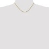 Black Bow Jewelry 1.75mm, 10k Yellow Gold Diamond Cut Solid Rope Chain Necklace - 2 of 4