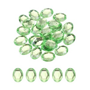 Unique Bargains Acrylic Flat Back Diamond Gems Bead for Face Painting DIY Crafts 25 Pcs - 1 of 4