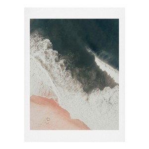 16" x 20" Ingrid Beddoes Sea He Wall Art Print Blue - society6: Modern Unframed Beach Poster for Bedroom Decor - 1 of 2
