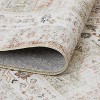 GustoWave 9' x 12' Retro Oriental Low Pile Thin Foldable Washable Area Rug - 4 of 4