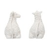 Transpac Rustic Whitewash Lamb Decor Set of 2 Resin Figurines Charming Indoor Tabletop Decoration Gift for Home Accents - 3 of 3