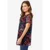 Woman Within Plus Size Miracle Mesh Overlay Tunic - 4 of 4