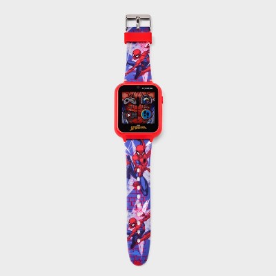 Boys' Spider-Man Interactive Watch - Blue/Red - image 2