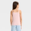 Girls' Fitted Ribbed Tank Top - Cat & Jack™ - 2 of 3