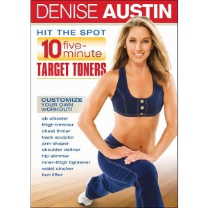 Denise Austin: Hit the Spot - 10 Five Minute Target Toners (DVD) - 1 of 1