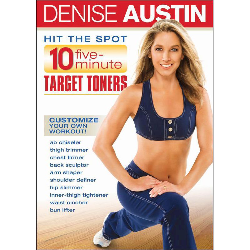 Denise Austin: Hit the Spot - 10 Five Minute Target Toners (DVD), 1 of 2
