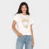 Women's Hello Kitty Howdy Short Sleeve Graphic Shrunken T-Shirt - White - 2 of 3