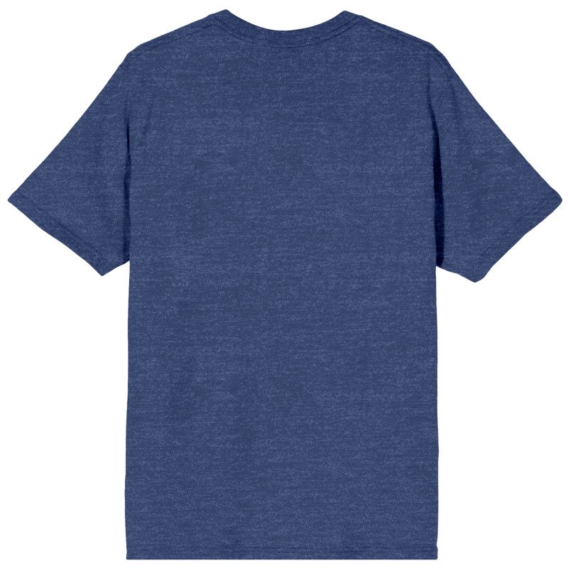 Modelo Logo Crew Neck Short Sleeve Navy Heather Adult T-shirt, 3 of 4