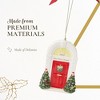 Spode First Home Door Ornament 2025 - Hand Painted Dolomite Holiday Decoration with Printed Year, Unique Christmas Tree Ornament, Collectible Keepsake - 4 of 4