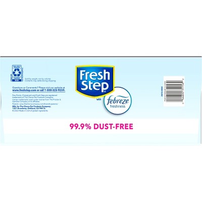 Fresh Step Lightweight Extreme Scented Litter with the Power of Febreze Clumping Cat Litter- 15.4lb_5