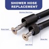 WOWOW 63 in. Stainless Steel Replacement Shower Hose in Chrome - 4 of 4