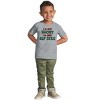 Christmas I'm Not Short Just Elf Size Toddler Baby Graphic T Shirt Brisco Brands - 3 of 4
