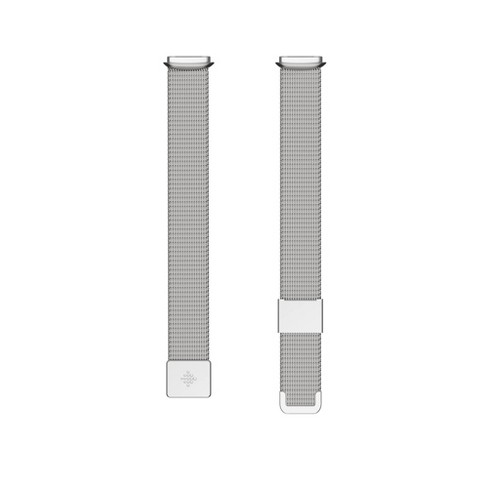 Fitbit Luxe Metal Mesh Band Stainless Steel Band - Platinum : Target