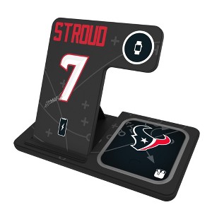 NFL Houston Texans Players Game Tactic 15-Watt 3 in 1 Charging Station - 1 of 4