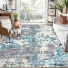 Non-Slip Washable Vintage Rug - Low Pile Throw Carpet for Living Room, Entrance, Laundry & Indoor Use - 2 of 4