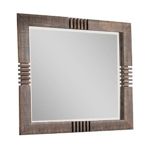 Acme Furniture Andria Dresser Mirror Reclaimed Oak - 1 of 4