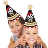 Big Dot of Happiness Pirate Ship Adventures - Cone Happy Birthday Party Hats for Kids and Adults - Set of 8 (Standard Size) - 2 of 4