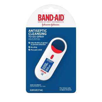 Band-Aid Antiseptic Spray - 0.26 fl oz