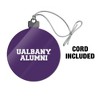 University at Albany Alumni Acrylic Christmas Tree Holiday Ornament - 3 of 4