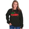 Christmas Tree Xmas Pick Up Truck Sweatshirt for Men or Women Brisco Brands - 3 of 4