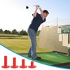 Unique Bargains Stability Soft Practice Training Rubber Cover Golf Tees 5 Pcs - 3 of 4