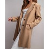 Women's Collared Coat - ee:some - 2 of 4