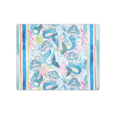 C&F Home Mermaid Garden Hardboard Placemat Set of 6