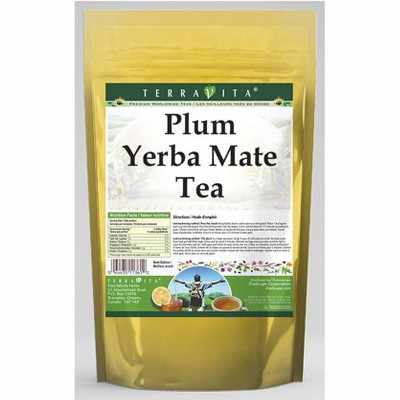 TerraVita Plum Yerba Mate Tea (50 tea bags, ZIN: 556479, 2-Pack)