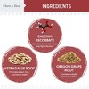 Chew + Heal UTI Treatment Cranberry Treats, Dog Supplement, Boosts Urinary Tract & Bladder Health - 120 Delicious Chews - 3 of 4