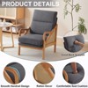 Karl Home Solid Wood Armchair - 4 of 4
