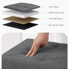 TUYOHW Storage Ottoman Bench,Linen End of Bed Bench with Thicker Foam Padded Seat,Ottoman for Living Room,Entryway,Gray - 4 of 4