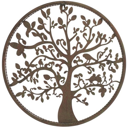 20" Tree Of Life Indoor/Outdoor Wall Art  - Safavieh - image 1 of 4