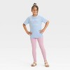 Girls' Solid Ribbed Leggings - Cat & Jack™ - 3 of 3