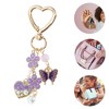 Unique Bargains Butterfly Heart Handbag Charm 3.54" 1 Pc - 3 of 4