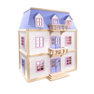 melissa and doug dollhouse with keys