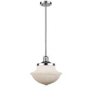 Oxford - 1 Light Stem Hung Mini Pendant In Traditional Style-11.5 Inches Tall and 11.75 Inches Wide - 1 of 1