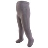 Touched By Nature Baby Girl Organic Cotton Tights, Coral Charcoal : Target