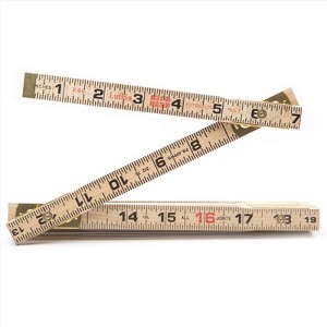 Lufkin 72 in. L X 5/8 in. W Wood Extension Rule SAE - 1 of 1
