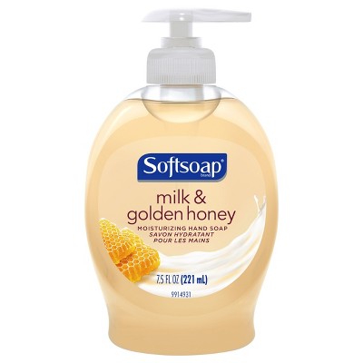 Softsoap Moisturizing Liquid Hand Soap Pump - Milk & Honey - 7.5 fl oz