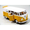 KiNSMART 1962 Volkswagen Van Set of 4: 5" 1:32 Scale Classic  (Green/Maroon/Red/Yellow) - 3 of 4