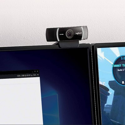 Logitech 1080p Pro Stream Webcam - Black_3