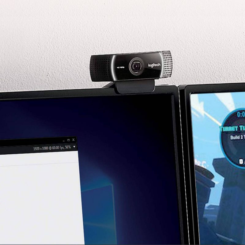 Logitech 1080p Pro Stream Webcam - Black, 4 of 8