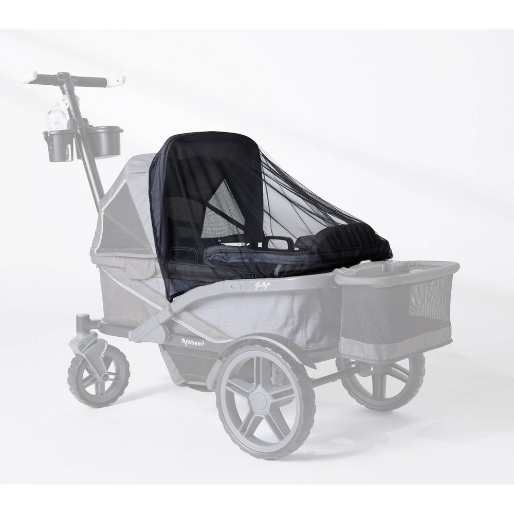 Photos - Pushchair Accessories Gladly Family Anthem Mosquito Net for Wagon Stroller - Black