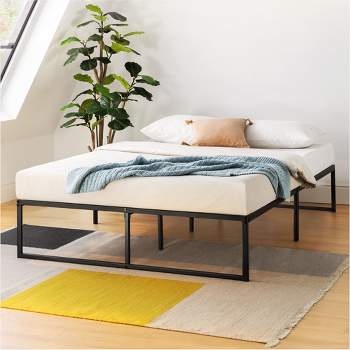 14" Myla Metal Platform Bed Frame with Steel Slats - Mellow